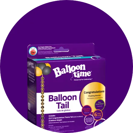 Balloon Time Balloon Tail packaging