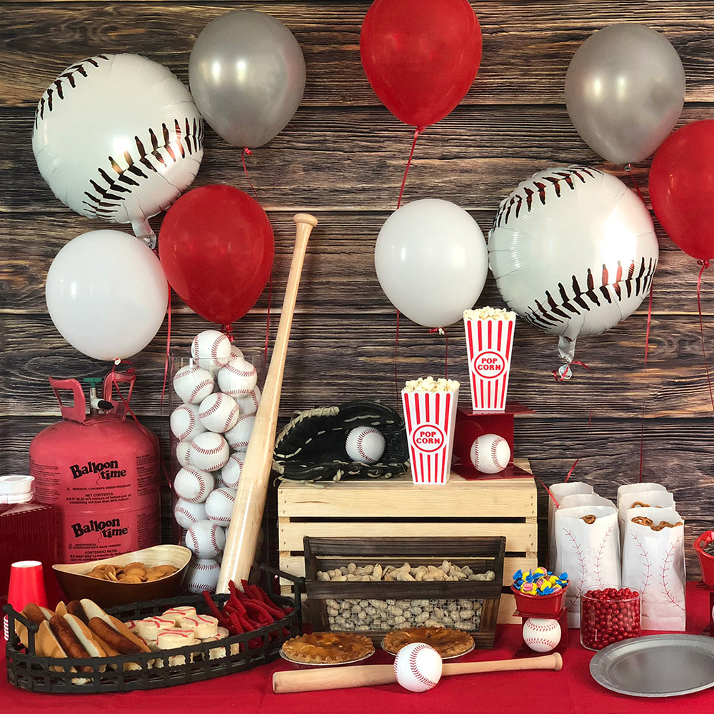 Baseball themed party