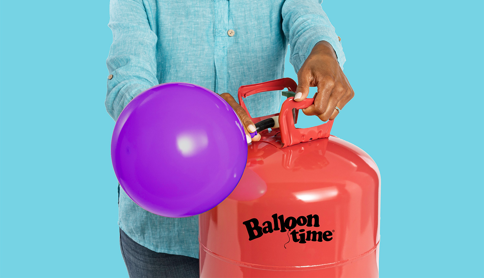 How to Inflate Tank with Helium - Balloon Time