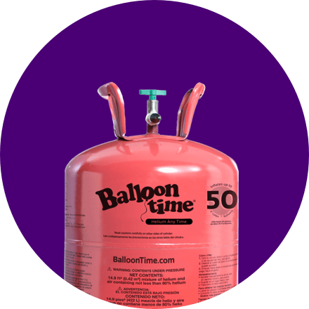 Jumbo helium tank