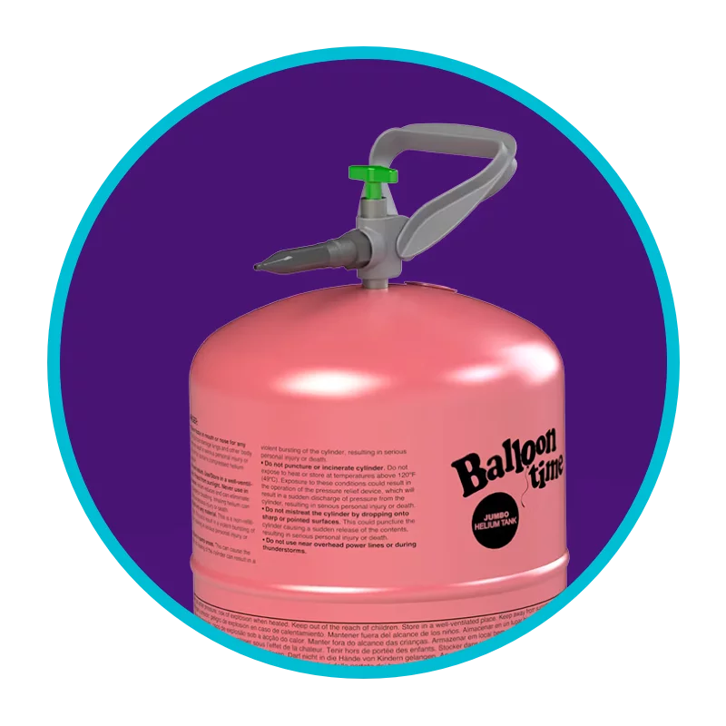 Balloon Time 0,36 m3 helium tank